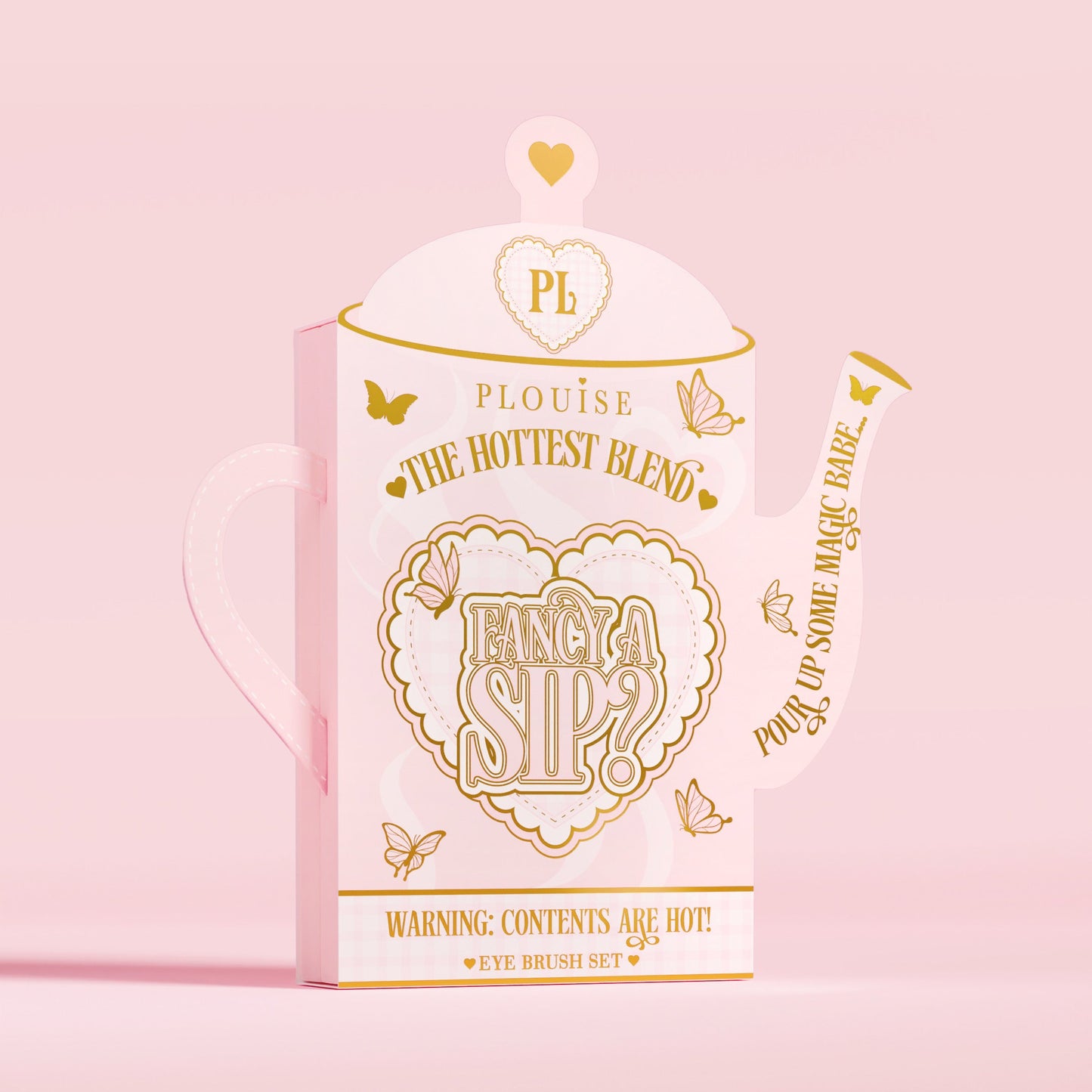 P.Louise Fancy A Sip 10-Piece Eye Brush Set