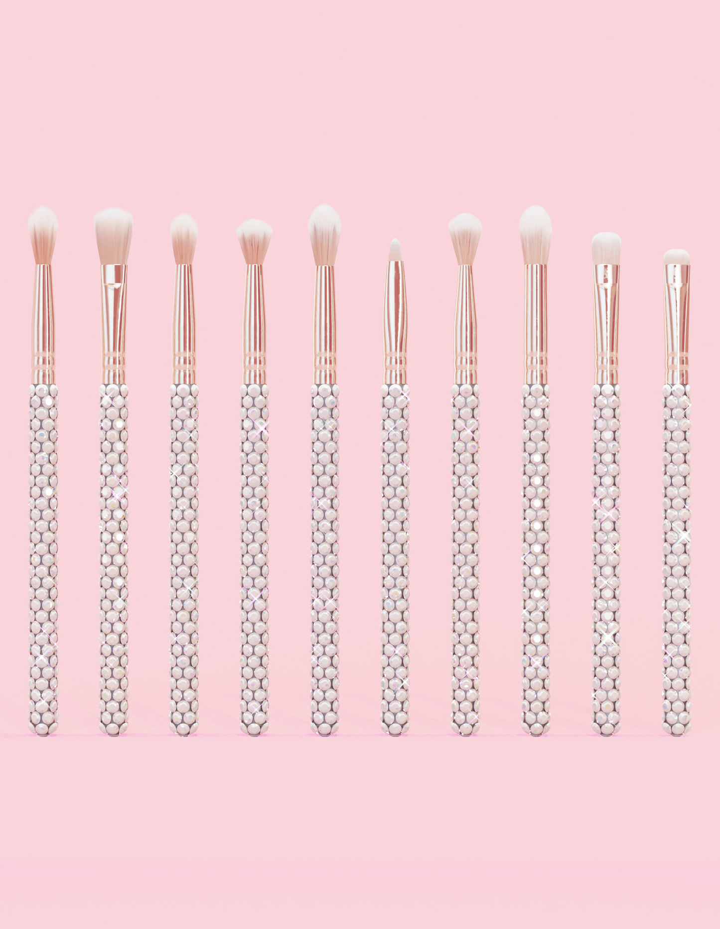 P. Louise Crystal 20 Piece Makeup Brush Bundle